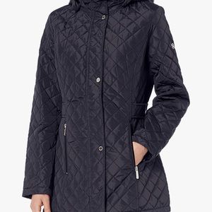 Used Calvin Klein Women’s Mid-Weight Diamond Quilted Jacket
